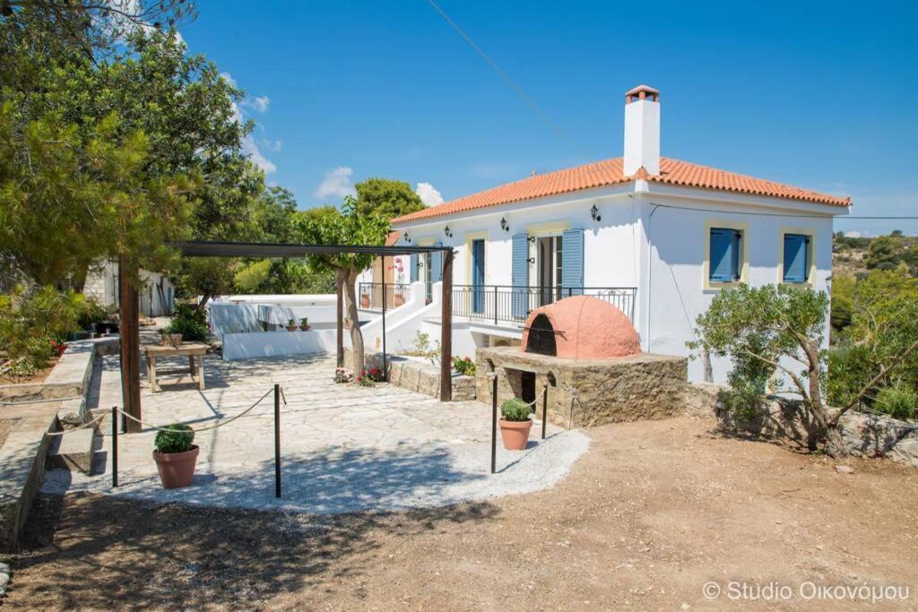Gerani Maison Agios Aimilianos Beautiful View Pórto Héli Kültér fotó