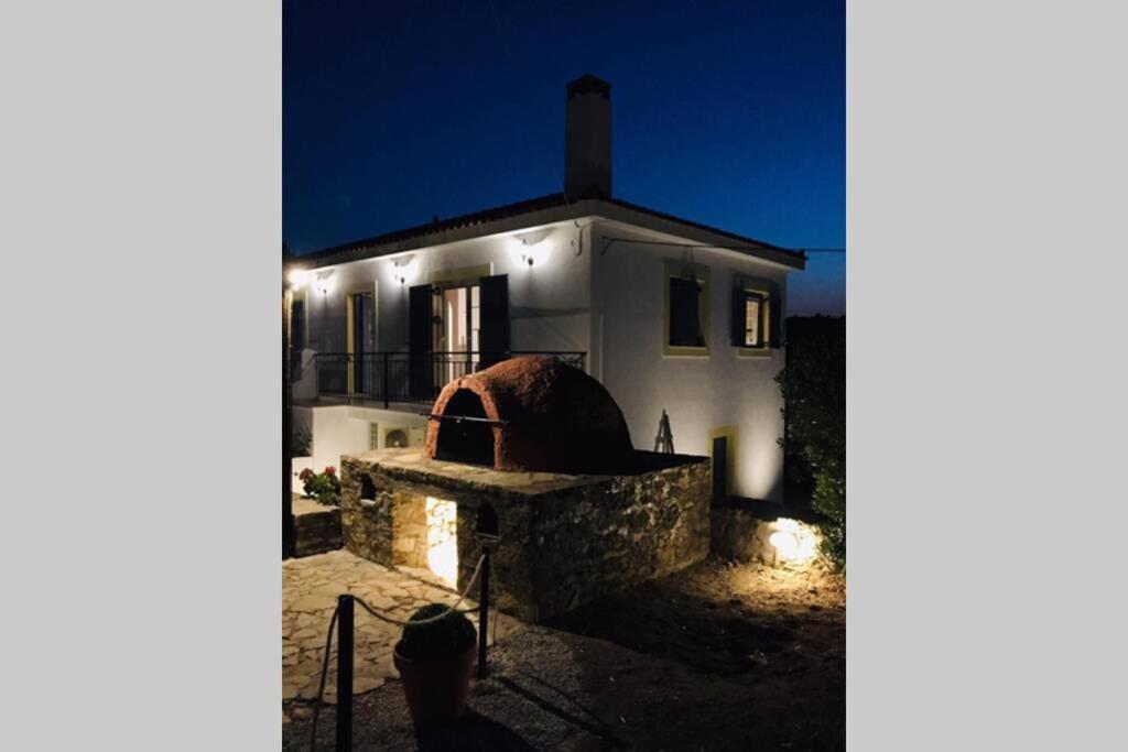 Gerani Maison Agios Aimilianos Beautiful View Pórto Héli Kültér fotó