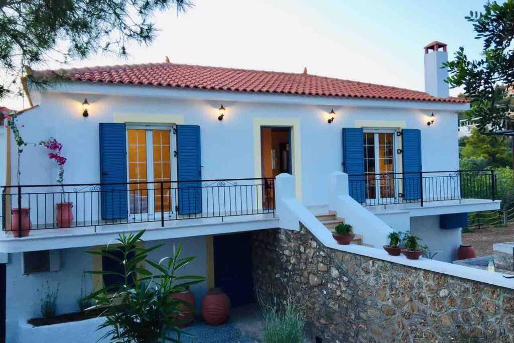 Gerani Maison Agios Aimilianos Beautiful View Pórto Héli Kültér fotó